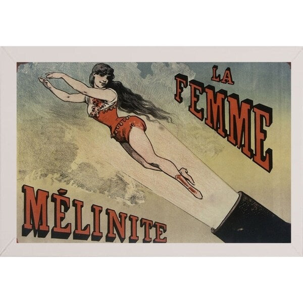 Circus la Femme Mélanite-VINAPP120160 Print 9.25"x13.75" by Vintage Apple Collection
