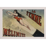 Circus la Femme Mélanite-VINAPP120160 Print 9.25"x13.75" by Vintage Apple Collection