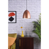 Cirus Collection 1-Light Pendant D9.5in. H10.5in. - 10.5/9.5 - 10.5/9.5