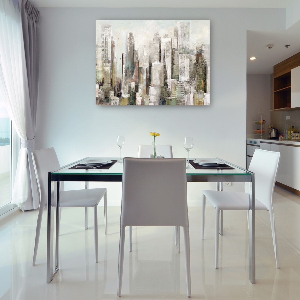 City Chic By Studio Arts Canvas Art Print