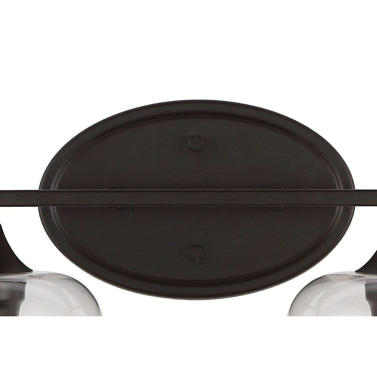 Clara Iron/Seeded Glass Cottage Rustic LED Vanity Light, by JONATHAN Y