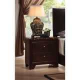 Clara Cappuccino 4-piece Panel Bedroom Set with 2 Nightstands