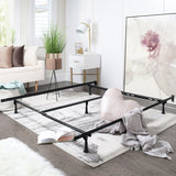 Clara Clark Expandable 5-Leg Support Metal Bed Frame - Queen, Full, Twin