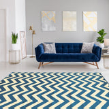 Claremont Chevron Rug Collection