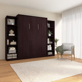 Claremont Queen Murphy Bed with Closet Organizers (105W) by Bestar