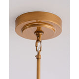 Clarisa 6-light Glam Crystal Glass Prism Drum Tiered Chandelier - Brushed Brass