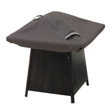 Classic Accessories Ravenna Water-Resistant 40 Inch Square Fire Pit Cover