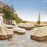 Classic Accessories Veranda Water-Resistant 48 Inch Rectangular Patio Coffee Table Cover