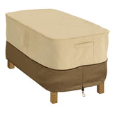 Classic Accessories Veranda Water-Resistant 48 Inch Rectangular Patio Coffee Table Cover