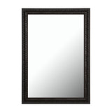 Classic Aged Accented Neutral Tones Mahogany Mirror