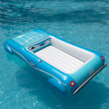 Classic Convertible Car Swimming Pool Lounger Float - 8.75' - Blue