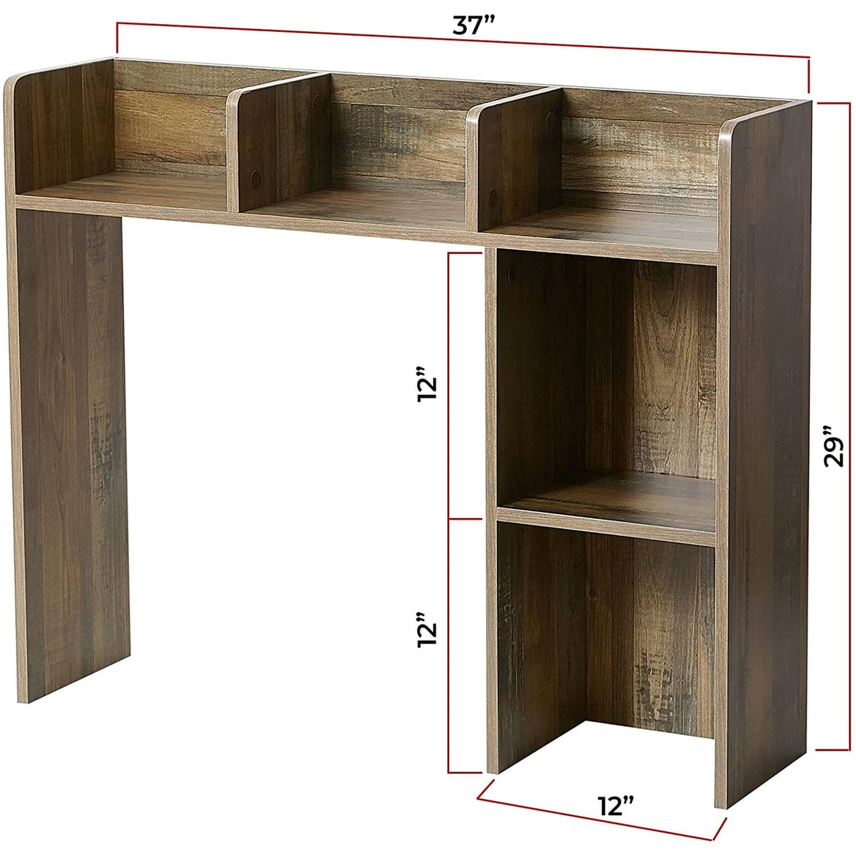 Classic Dorm Desk Bookshelf by DormCo