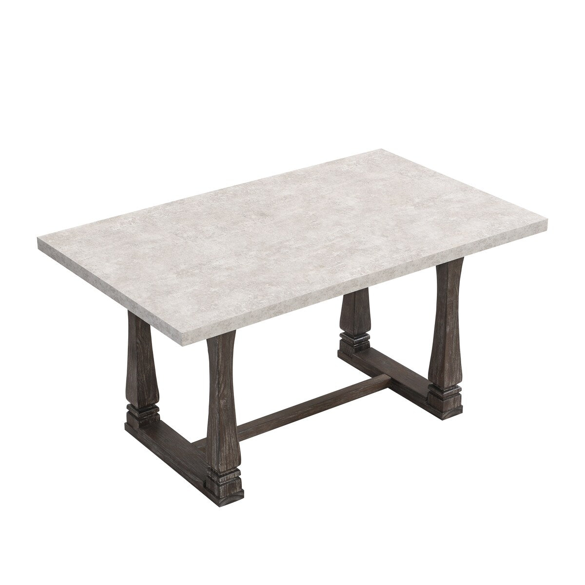 Classic Farmhouse Rectangle Kitchen Table