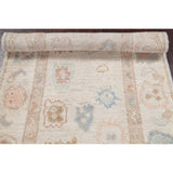Classic Oushak Traditional Hand Knotted Oriental Wool Turkish Rug - 5'11" x 2'1" Runner