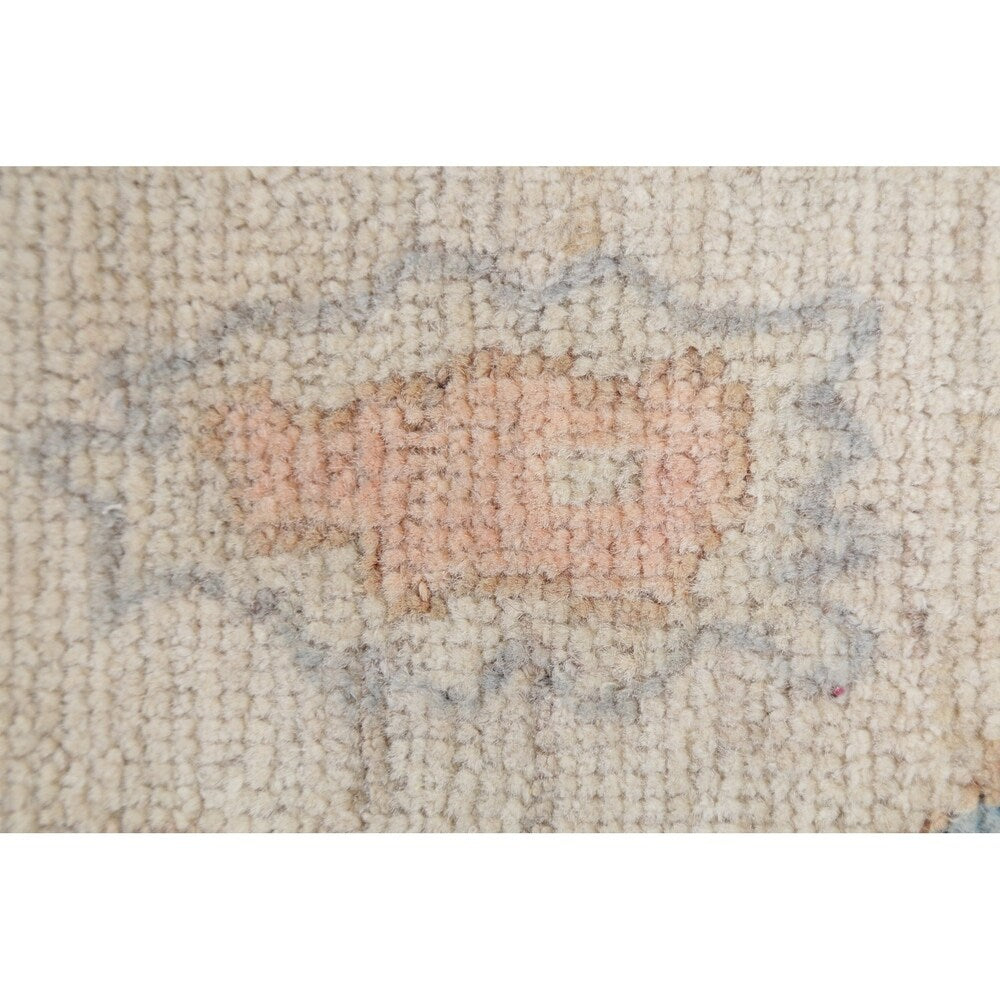 Classic Oushak Traditional Hand Knotted Oriental Wool Turkish Rug - 5'11" x 2'1" Runner