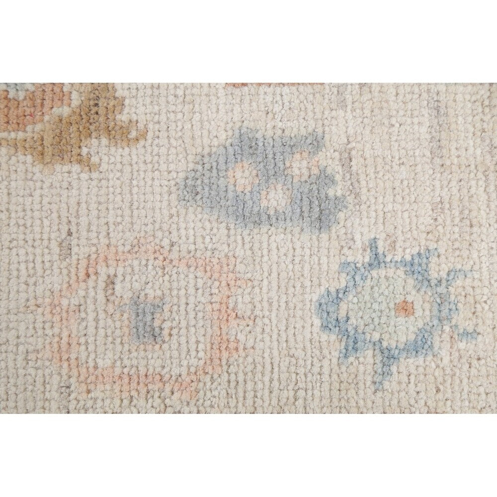 Classic Oushak Traditional Hand Knotted Oriental Wool Turkish Rug - 5'11" x 2'1" Runner
