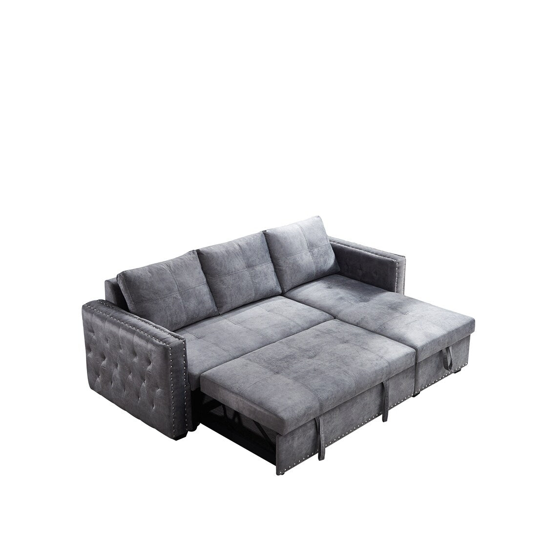 Classic Sectional sofa with pulled out bed