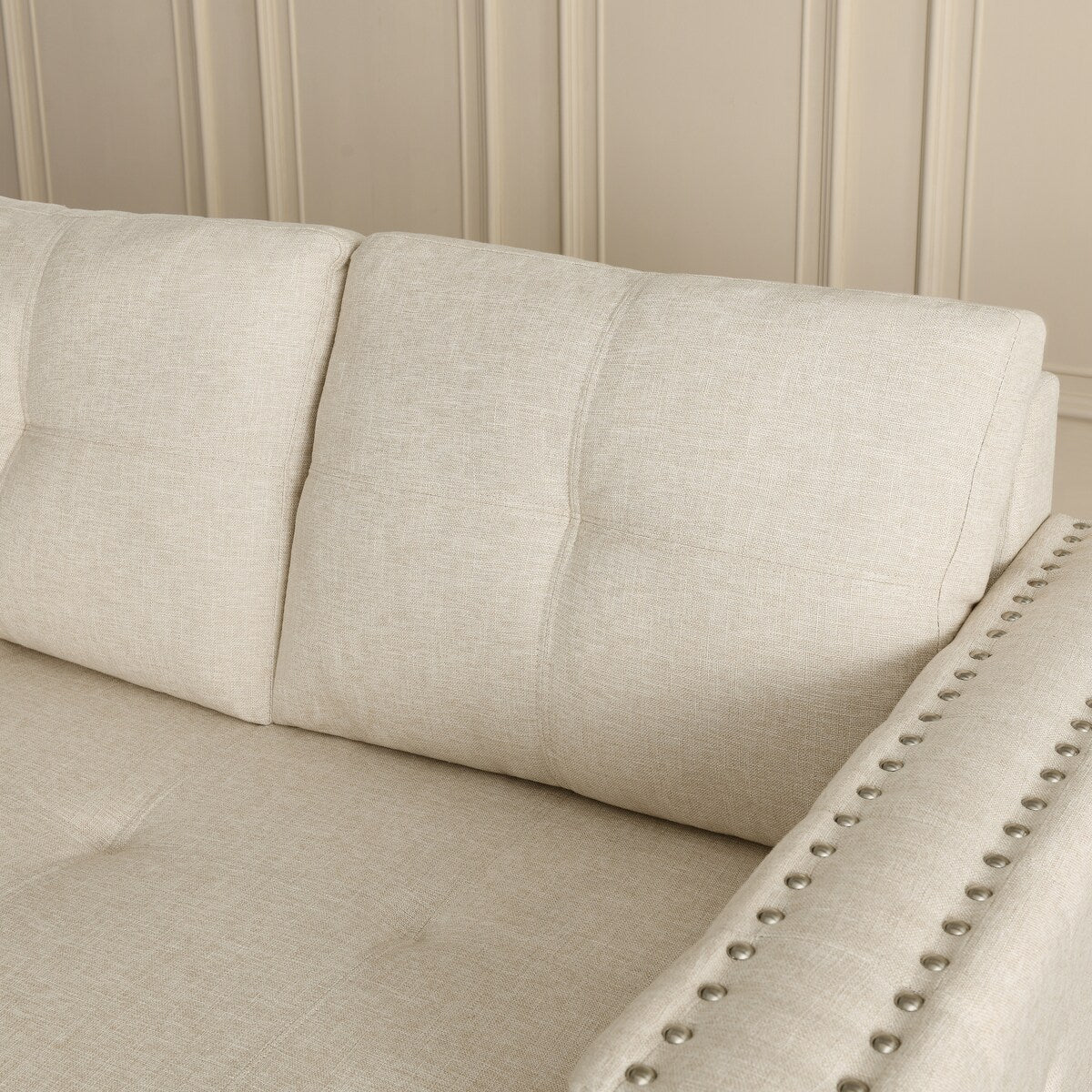 Classic Sectional sofa with pulled out bed