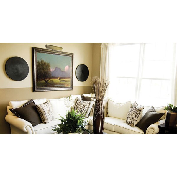 Classic Series LED Picture Light, Antique Brass, 36"