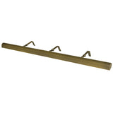 Classic Series LED Picture Light, Antique Brass, 36"