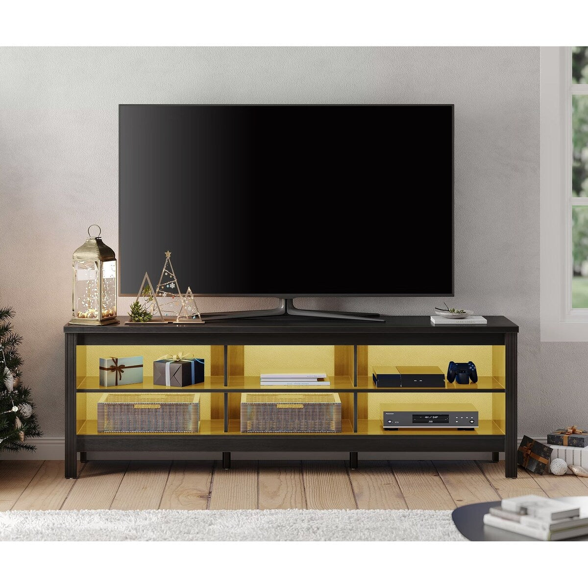 Classic TV Stand TV Console Table for 75 Inch TV, Television Stands