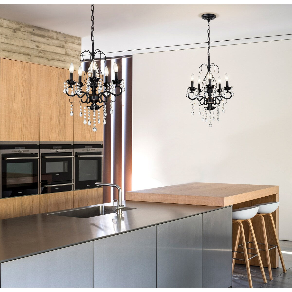 Classic Vintage Crystal Candle Chandeliers Lighting