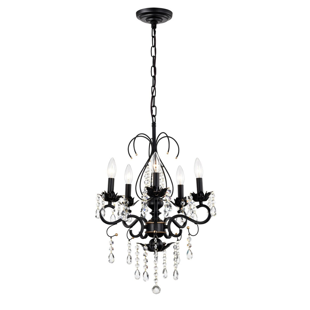 Classic Vintage Crystal Candle Chandeliers Lighting