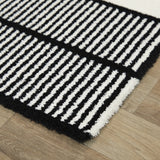 Claudel Modern Striped Area Rug