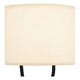 Claudia 1-Light Matte Black Wall Sconce - Matte Black