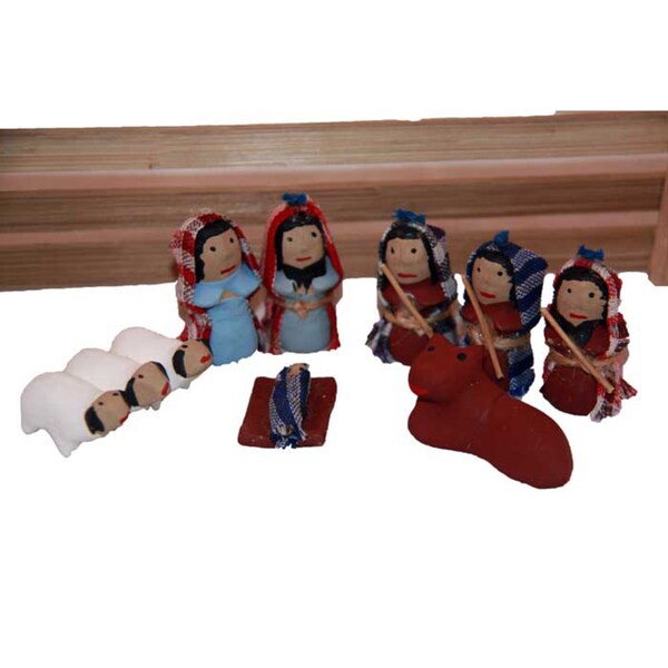 Clay Nativity (Cambodia)