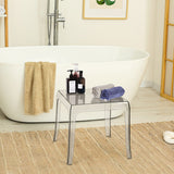 Clear End Table for Decoration - 1-PCS