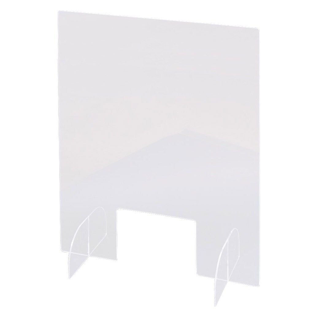 Clear Perfection Reception Side Sale Counter Sprayed UV Cut Transparent Height