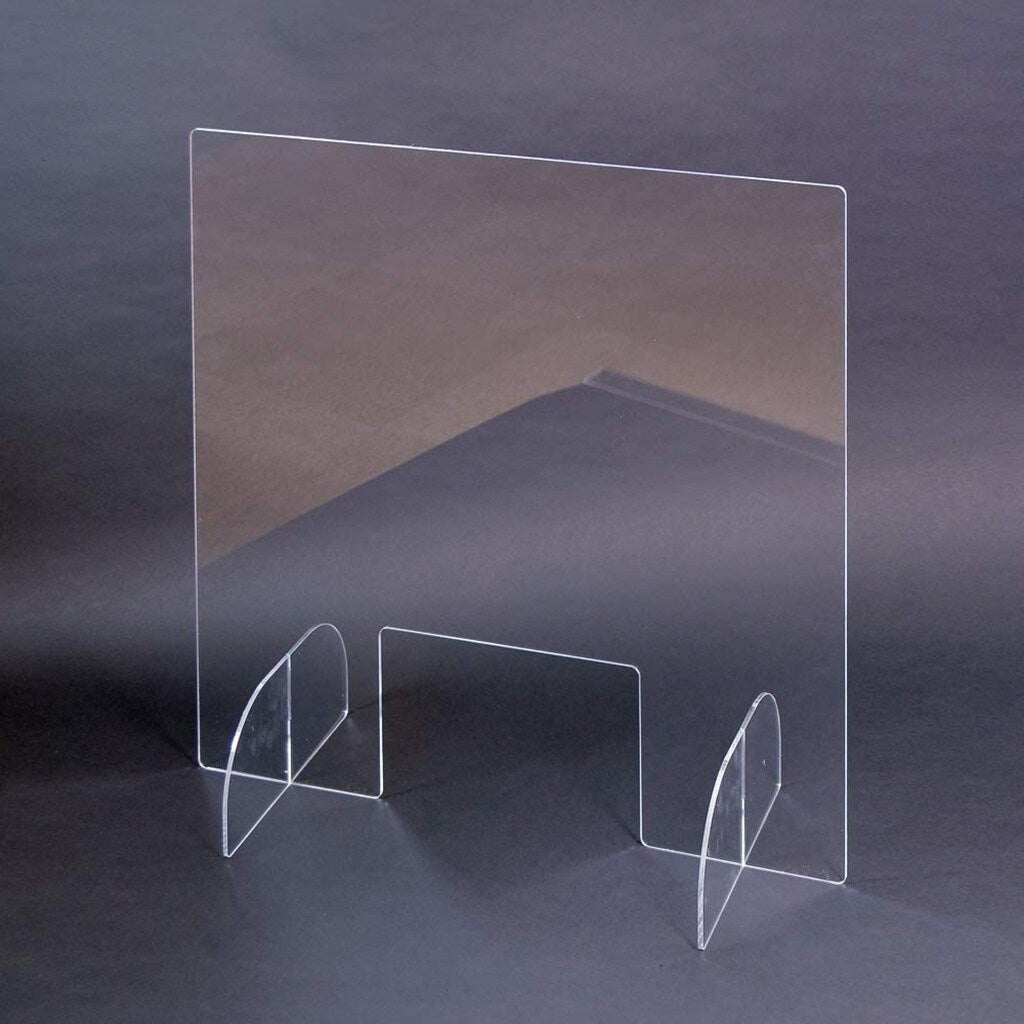 Clear Perfection Reception Side Sale Counter Sprayed UV Cut Transparent Height