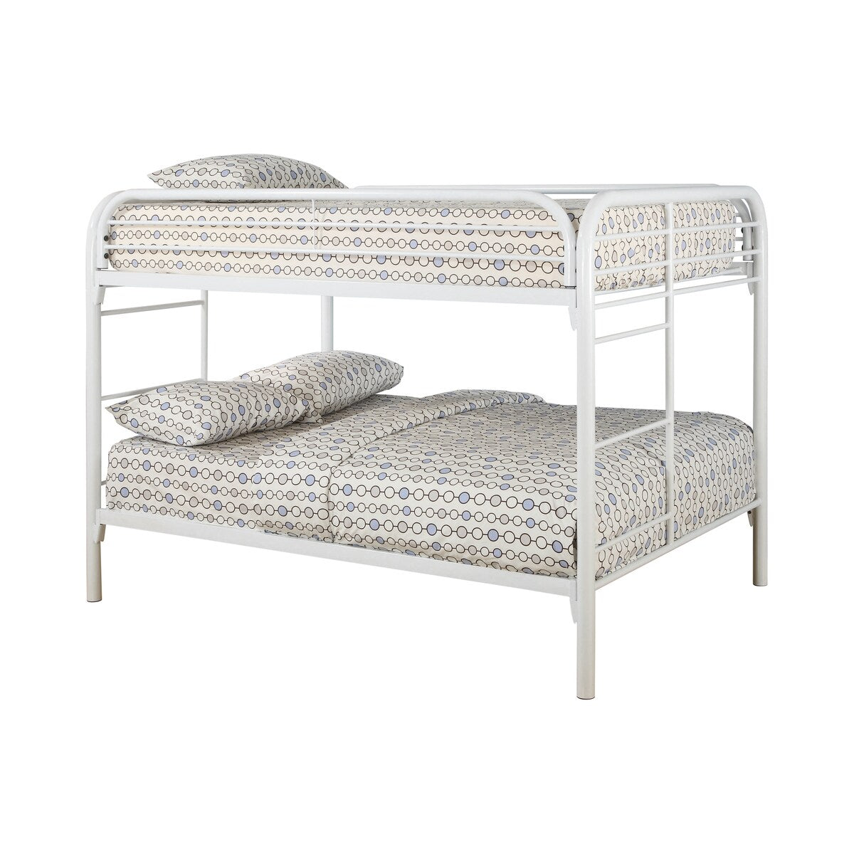 Clementine Full/Full Metal Bunk Bed with Ladder