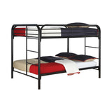 Clementine Full/Full Metal Bunk Bed with Ladder