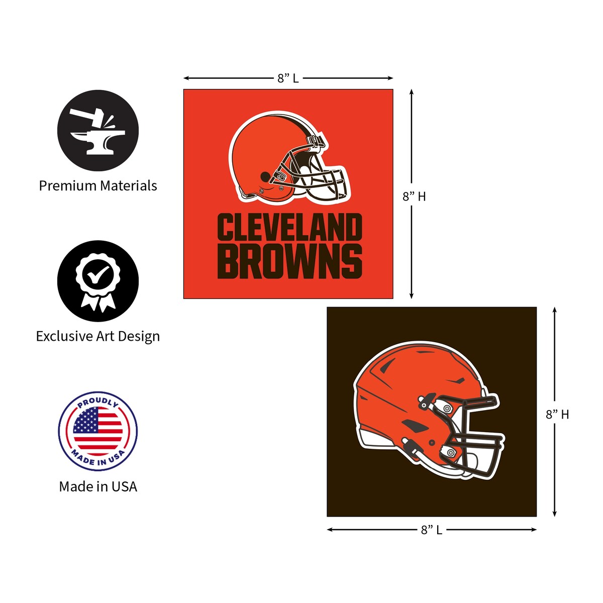 Cleveland Browns Foam Core Wall Decor