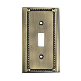 Elk Home Clickplates Antique Brass Metal Clickplate