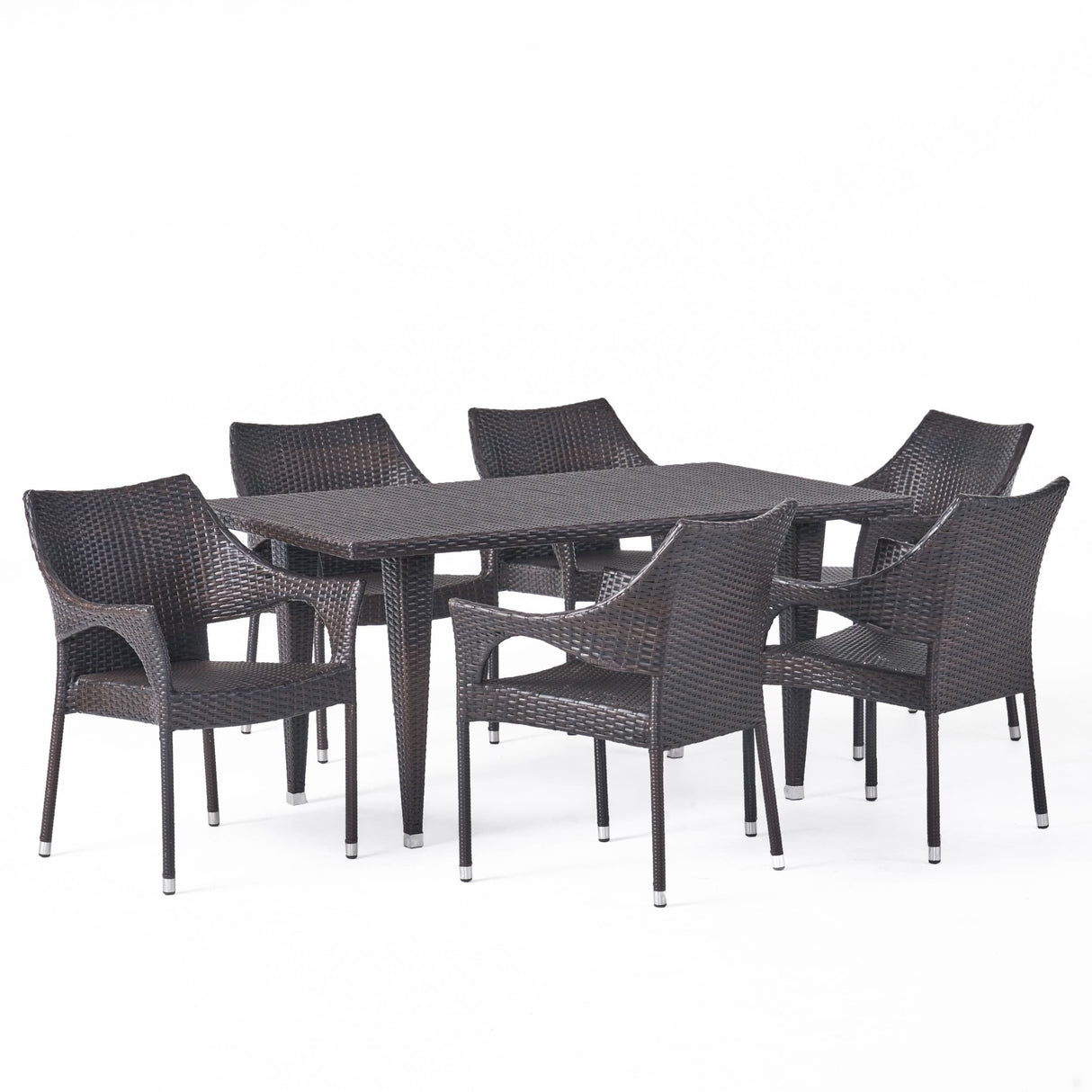 Cliff 7-piece Outdoor Dining Set by Christopher Knight Home