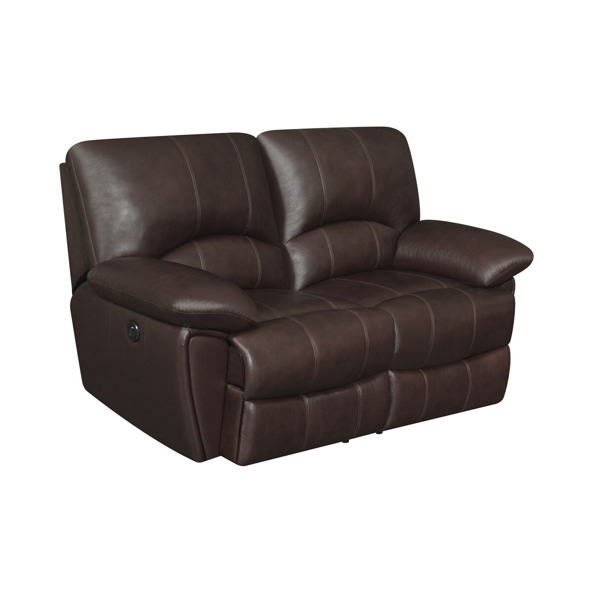 Coaster Furniture Clifford Chocolate 3-piece Pillow Top Arm Living Room Set