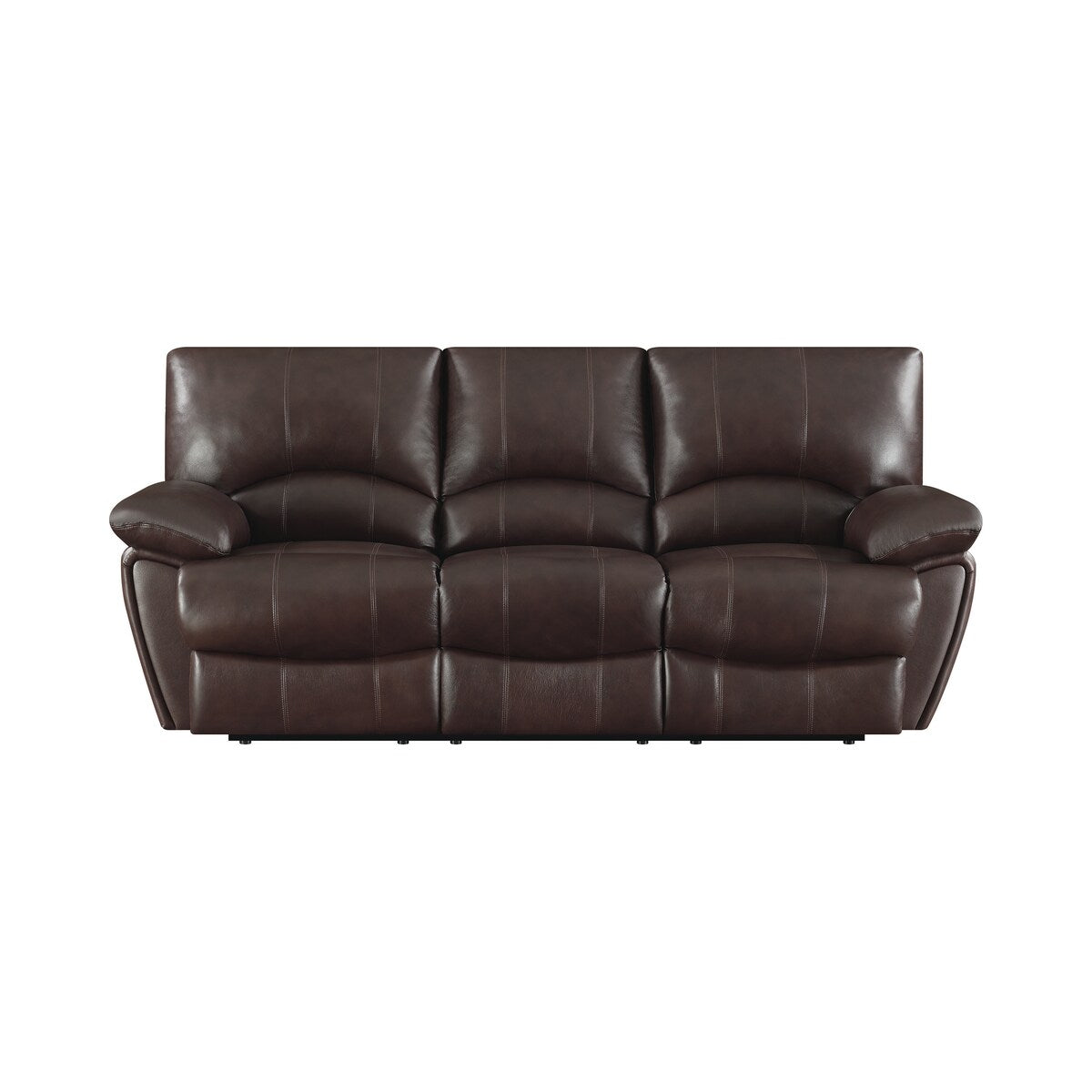 Coaster Furniture Clifford Chocolate 3-piece Pillow Top Arm Living Room Set