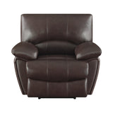 Coaster Furniture Clifford Chocolate 3-piece Pillow Top Arm Living Room Set