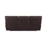 Coaster Furniture Clifford Chocolate 3-piece Pillow Top Arm Living Room Set