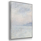 Cliffs at Pourville in the Fog, 1882 - Multi Piece Framed Canvas