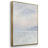 Cliffs at Pourville in the Fog, 1882 - Multi Piece Framed Canvas