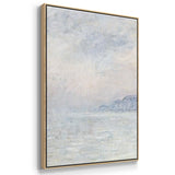 Cliffs at Pourville in the Fog, 1882 - Multi Piece Framed Canvas