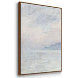 Cliffs at Pourville in the Fog, 1882 - Multi Piece Framed Canvas