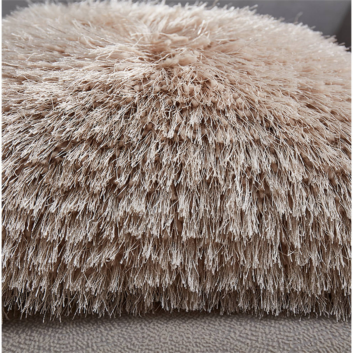 Clihome 18" x 18" "Decorative" Shaggy Pillow