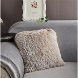 Clihome 18" x 18" "Decorative" Shaggy Pillow