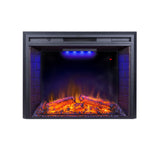 Clihome 33 In. Electric Fireplace Heater With Overheating Protection