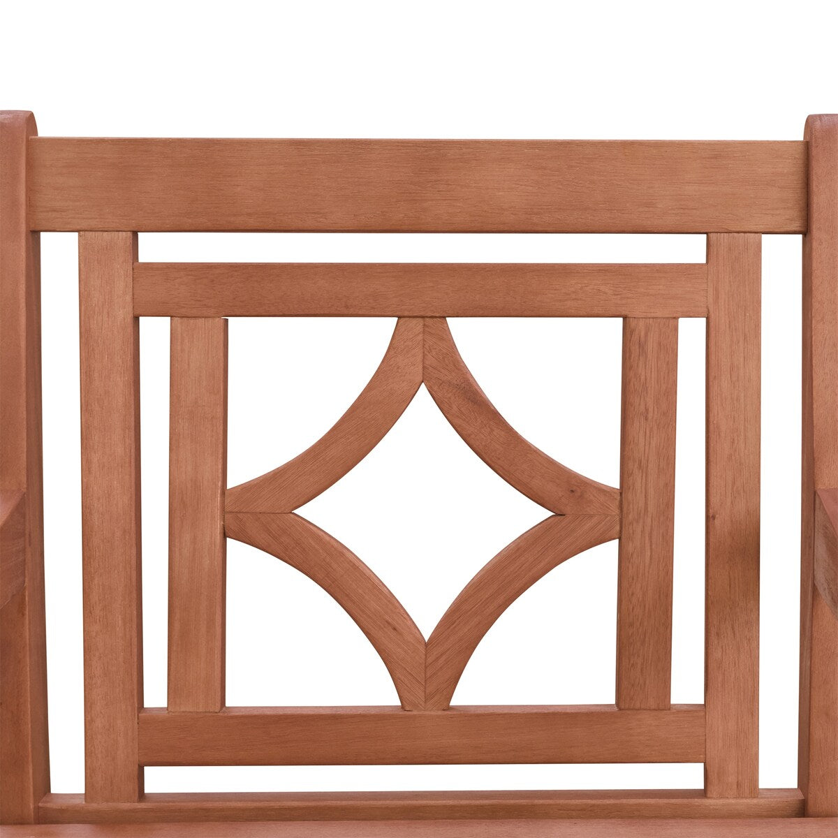 Clihome Malibu Patio Diamond Eucalyptus Dining Armchair